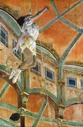 Miss La La au Cirque Fernando, 1879